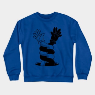 Ying Yang Hands Crewneck Sweatshirt